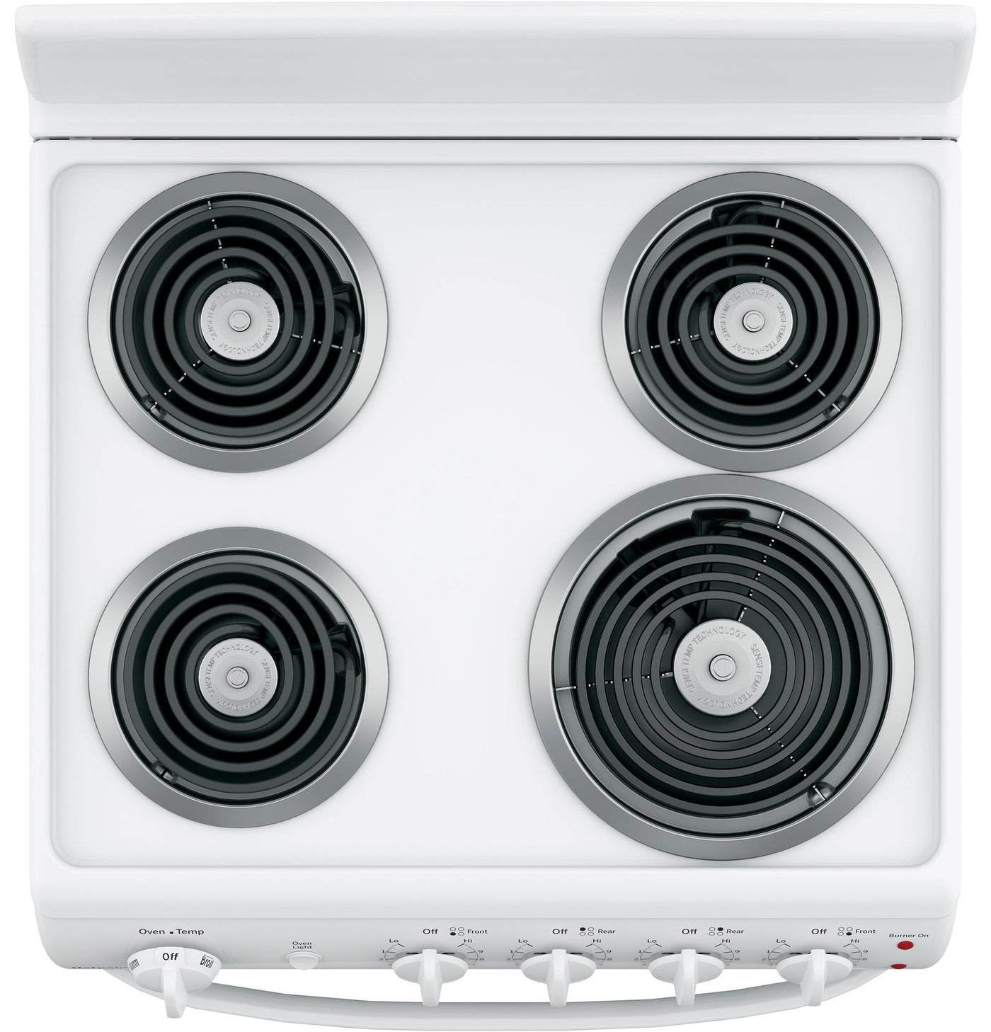 GE 24" White Freestanding Electric Range (2.9 Cu. Ft.) - JCAS300DMWW