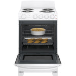 GE 24" White Freestanding Electric Range (2.9 Cu. Ft.) - JCAS300DMWW