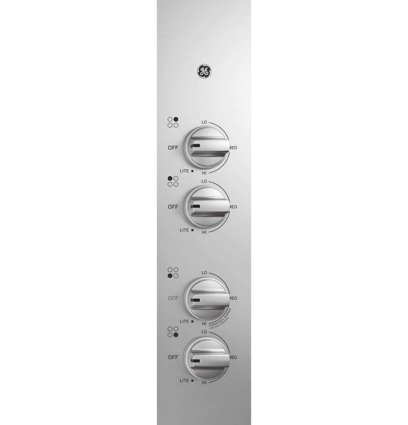 GE Stainless Steel 30" Gas Cooktop - JGP3030SLSS