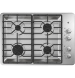 GE Stainless Steel 30" Gas Cooktop - JGP3030SLSS