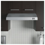 GE Stainless Steel 24" 200 CFM Under-the-Cabinet Hood - JVX3240SJSSC