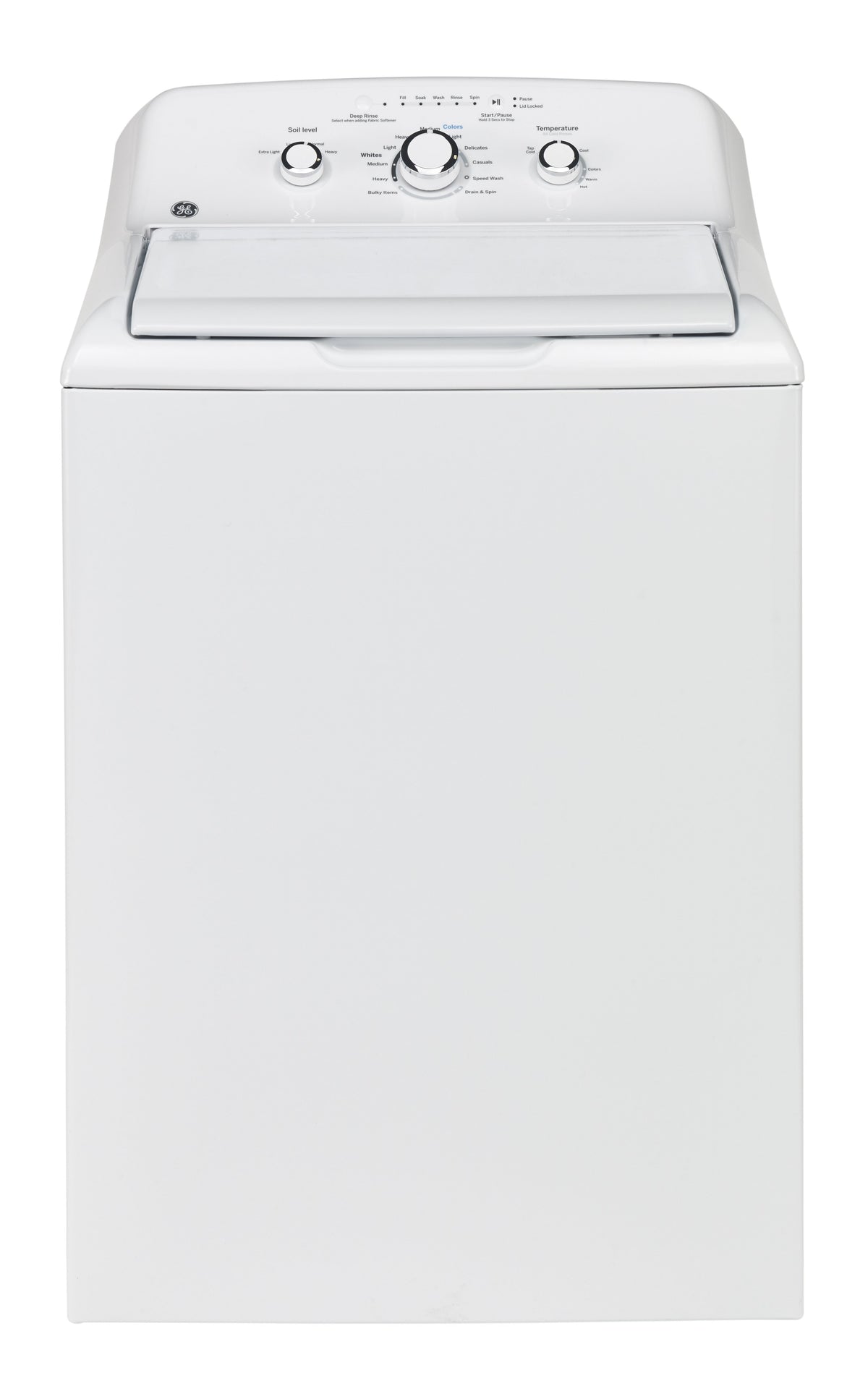 GE White Top-Load Washer (4.4 Cu. Ft.) - GTW330BMMWW