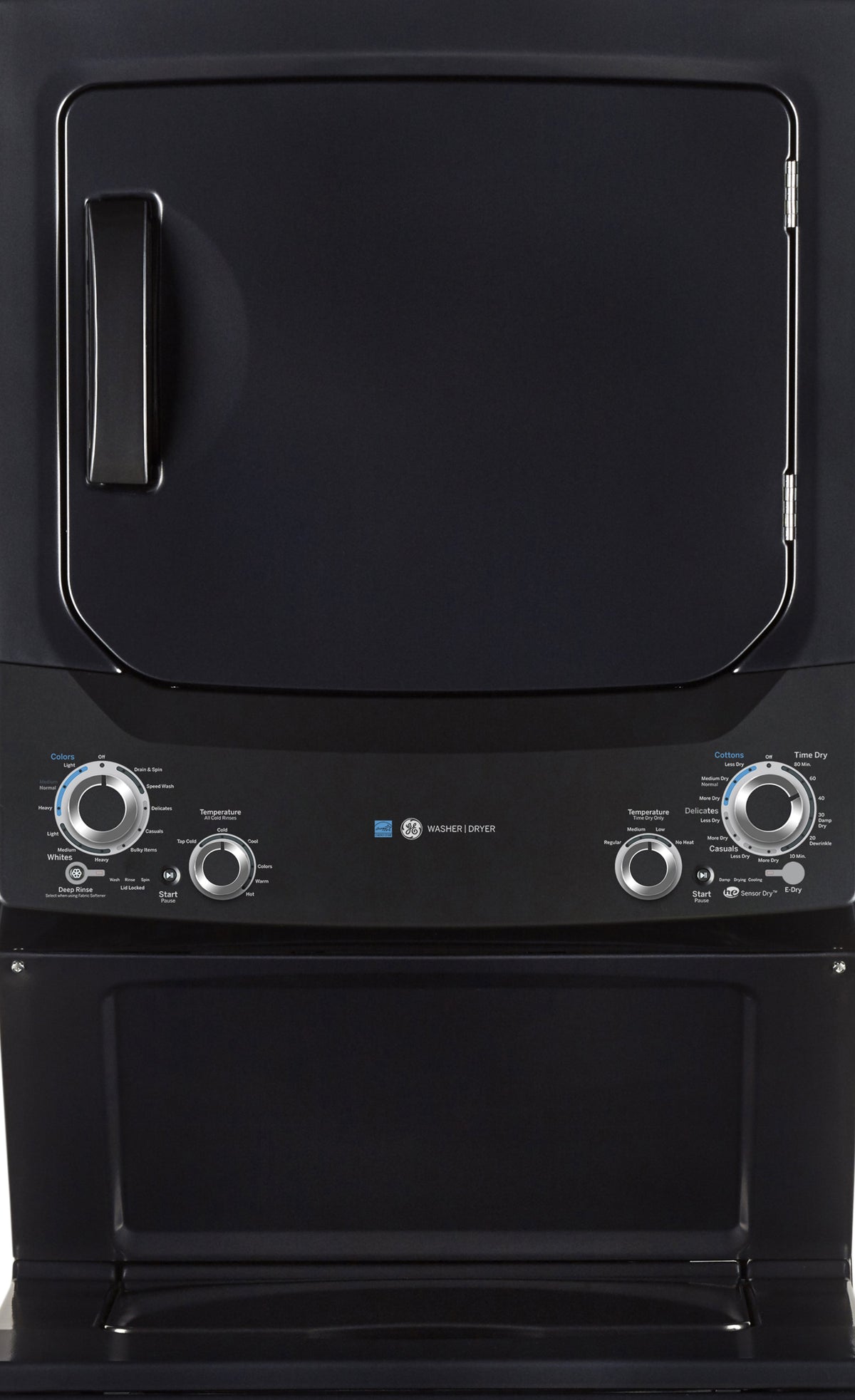 GE Diamond Grey Unitized Laundry Centre GUD37EEMNDG Leon's