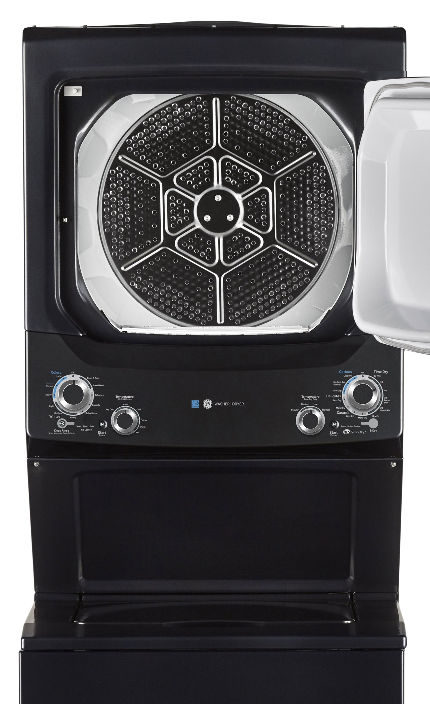GE Diamond Grey Unitized Laundry Centre- GUD37EEMNDG