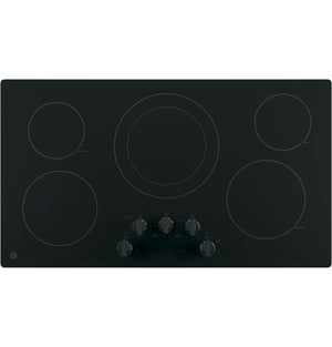 GE Black 36" Electric Cooktop - JP3036DLBB