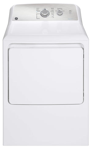 GE White Electric Dryer with SaniFresh cycle (7.2 Cu. Ft.) - GTD40EBMRWS