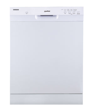 Moffat White 24" Built-In Front Control Dishwasher - MBF420SGPWW