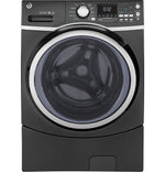GE Diamond Grey Front Load Washer (5.2 IEC Cu. Ft.) - GFW450SPMDG