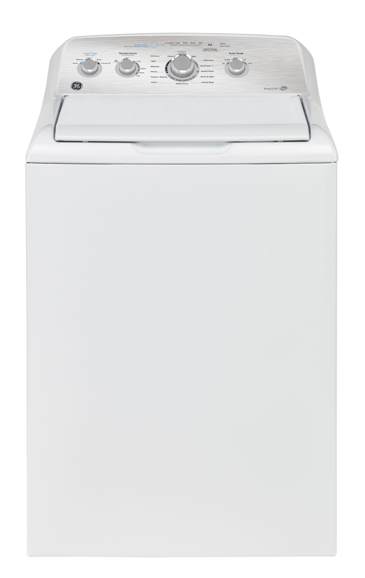 GE White Top-Load Washer (4.9 Cu. Ft.) - GTW451BMRWS