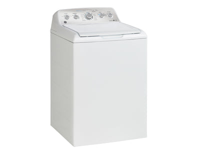 GE White Top-Load Washer with SaniFresh Cycle (4.9 Cu. Ft.) - GTW490BMRWS