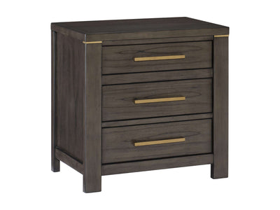 Amara Night Table - Greyish Brown