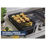GE Stainless Steel 30" Built-In Gas Cooktop - JGP5030SLSS