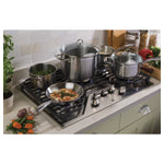 GE Stainless Steel 30" Built-In Gas Cooktop - JGP5030SLSS