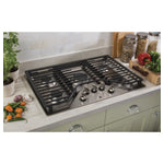 GE Stainless Steel 30" Built-In Gas Cooktop - JGP5030SLSS
