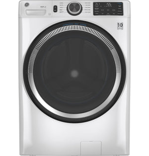 GE White Front Load Washer (5.5 Cu. Ft.) - GFW550SMNWW