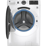 GE White Front Load Washer (5.5 Cu. Ft.) - GFW550SMNWW