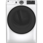 GE White Electric Front Load Dryer ( 7.8 Cu. Ft.) - GFD55ESMNWW