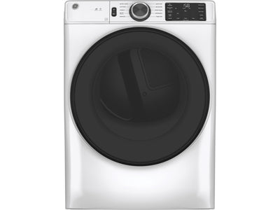 GE White Electric Front Load Dryer ( 7.8 Cu. Ft.) - GFD55ESMNWW