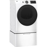 GE White Electric Front Load Dryer ( 7.8 Cu. Ft.) - GFD55ESMNWW