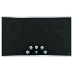 GE Stainless Steel 36" Electric Cooktop - JP3536SJSS