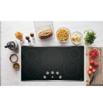 GE Stainless Steel 36" Electric Cooktop - JP3536SJSS