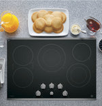 GE Profile Stainless Steel 30" Electric Cooktop - PP7030SJSS