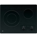 GE Black on Black 21" Radiant Cooktop - JP256BMBB