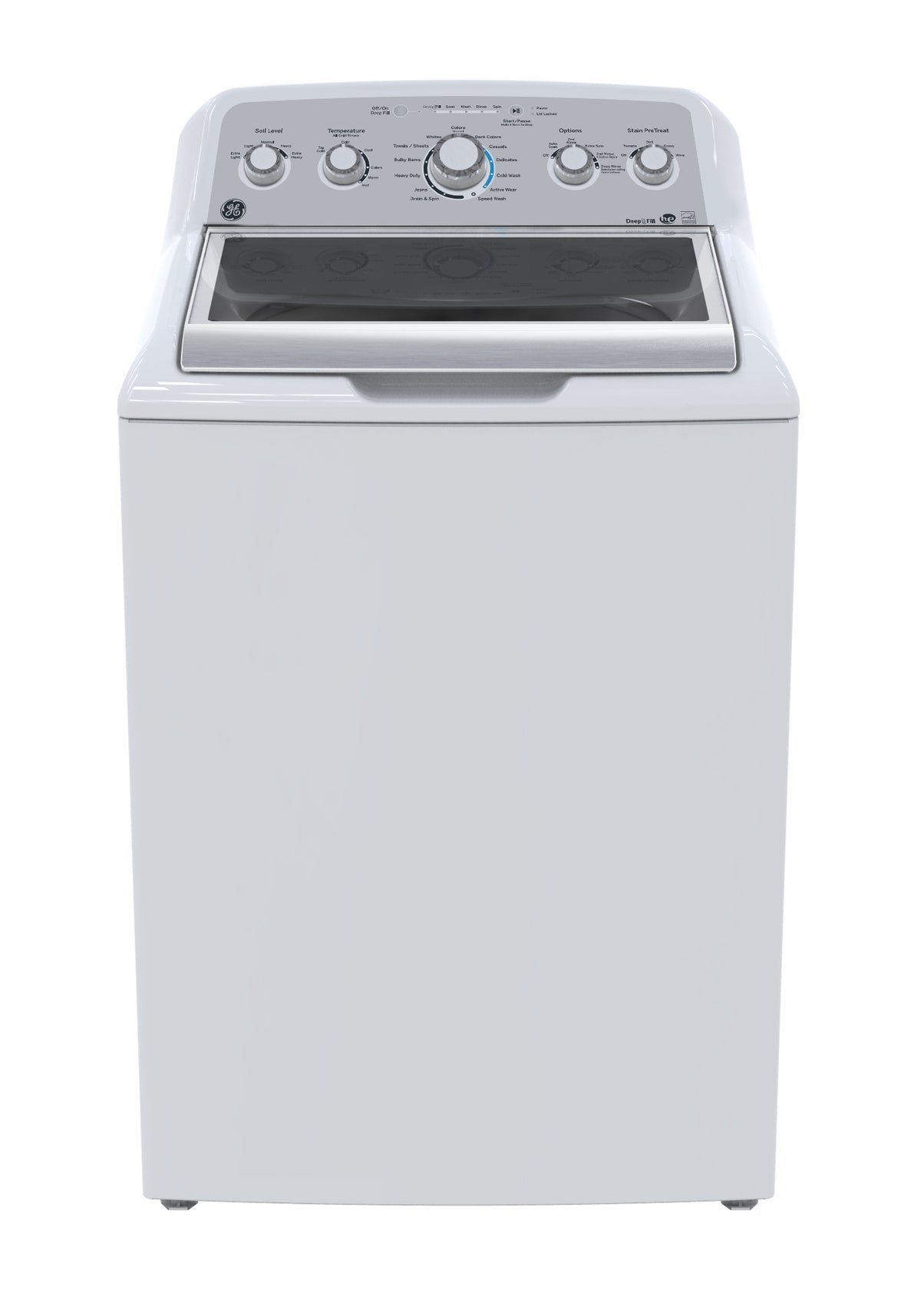 GE White Top Load Washer (5.0 Cu.Ft) - GTW575BMMWS