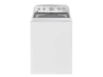 GE White Top-Load Washer with SaniFresh Cycle (5.0 Cu. Ft.) - GTW580BMRWS