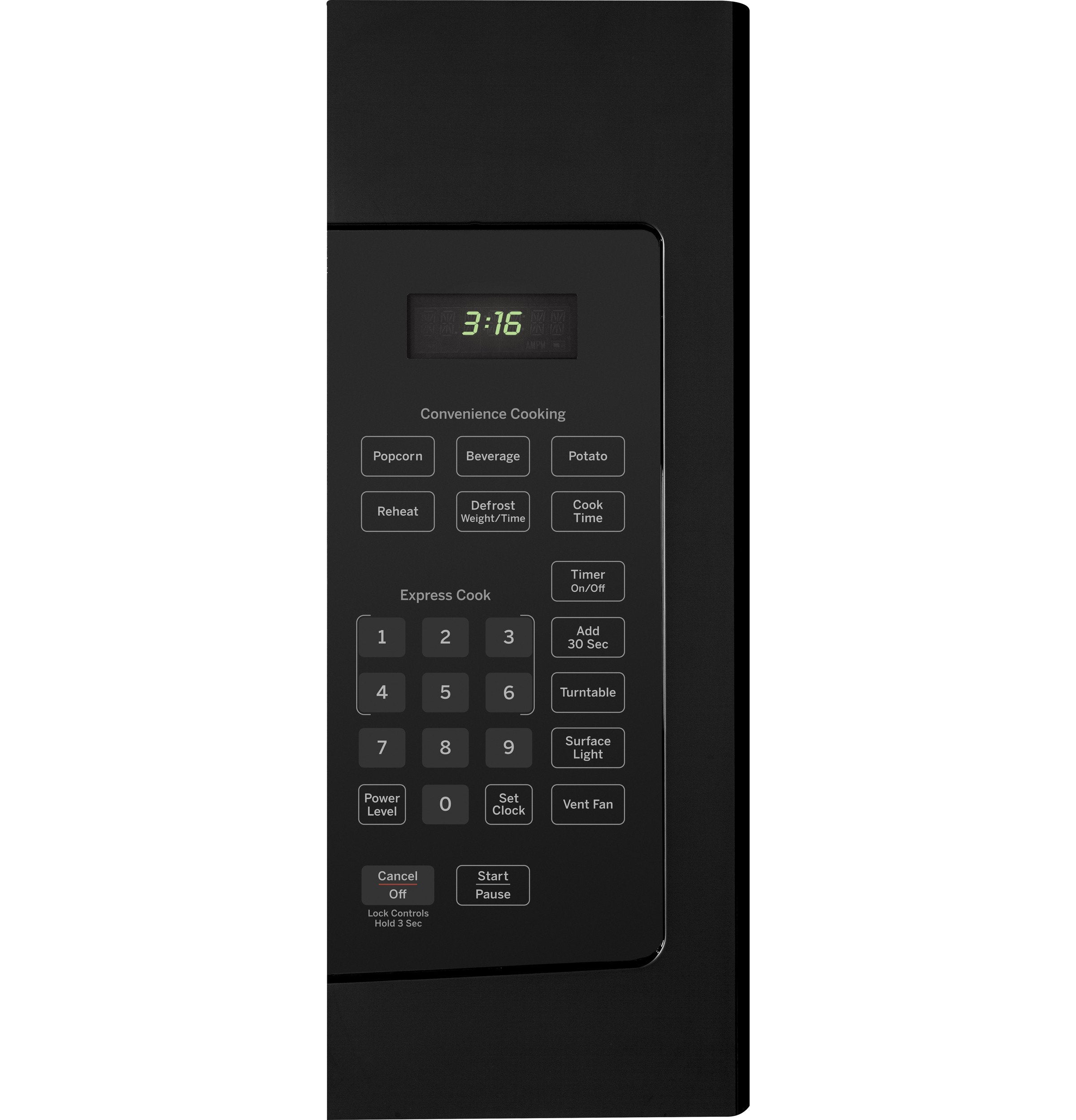 GE Black Over-the-Range Microwave (1.6 Cu. Ft.) - JVM1630BFC