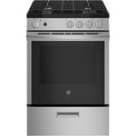 GE 24" Stainless Steel Freestanding Gas Range (2.9 Cu. Ft.) - JCGAS640RMSS