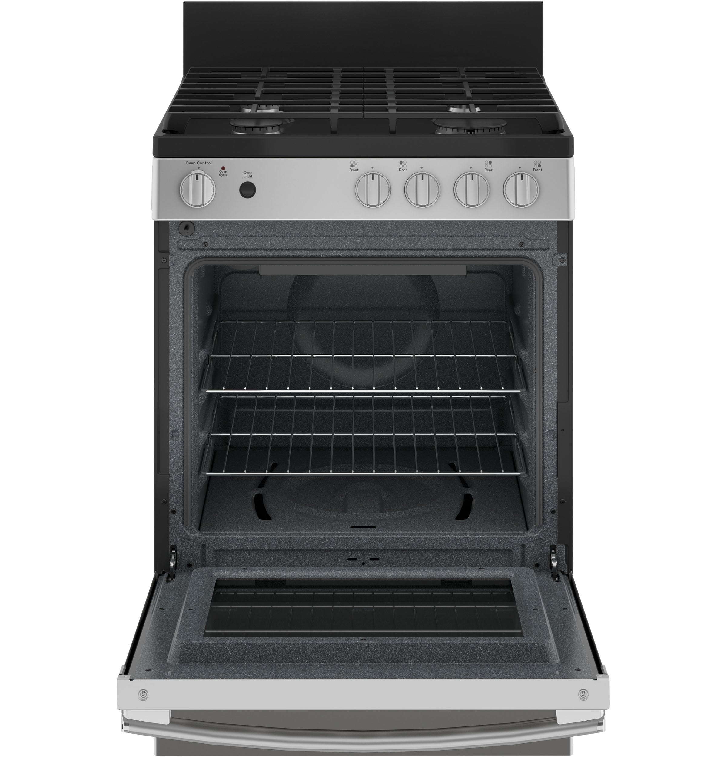 GE 24" Stainless Steel Freestanding Gas Range (2.9 Cu. Ft.) - JCGAS640RMSS