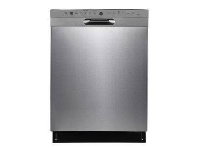 GE Stainless Steel 24" Built-In Front Control Dishwasher - GBF655SSPSS