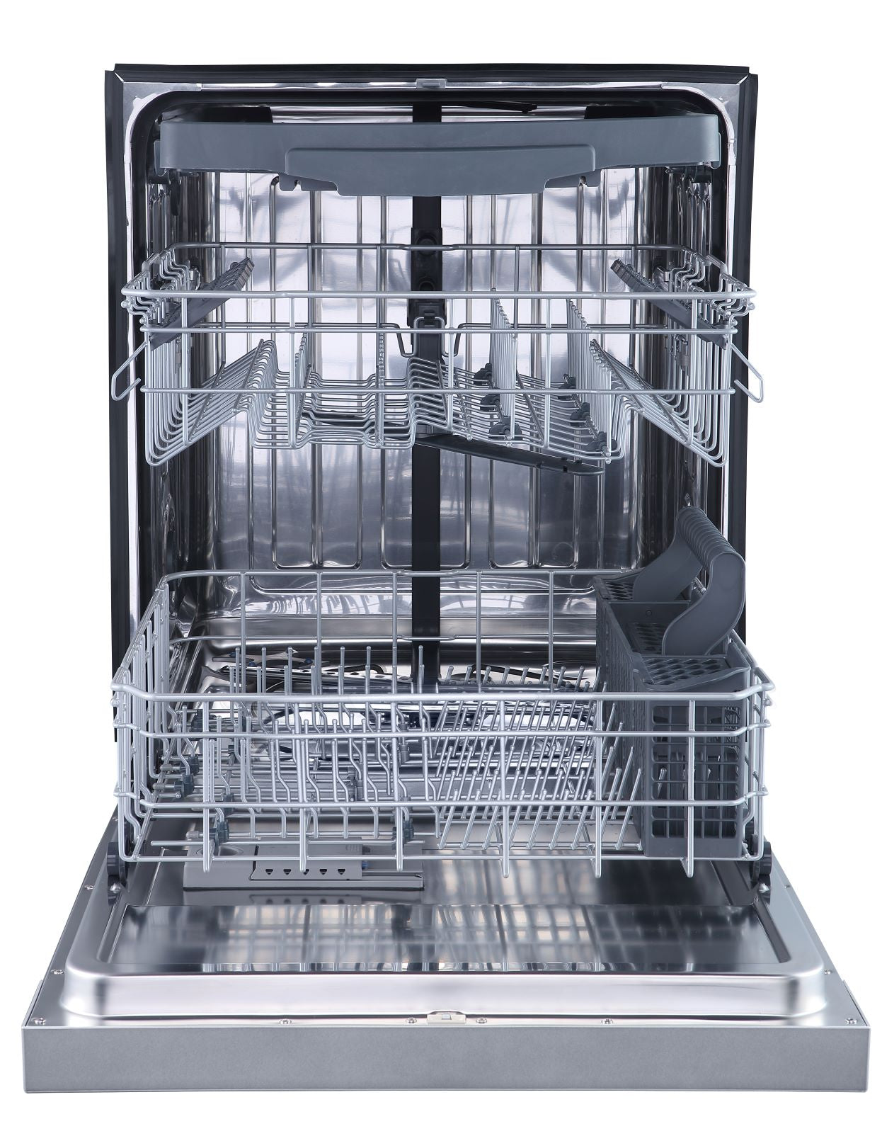 GE Stainless Steel 24" Built-In Front Control Dishwasher - GBF655SSPSS