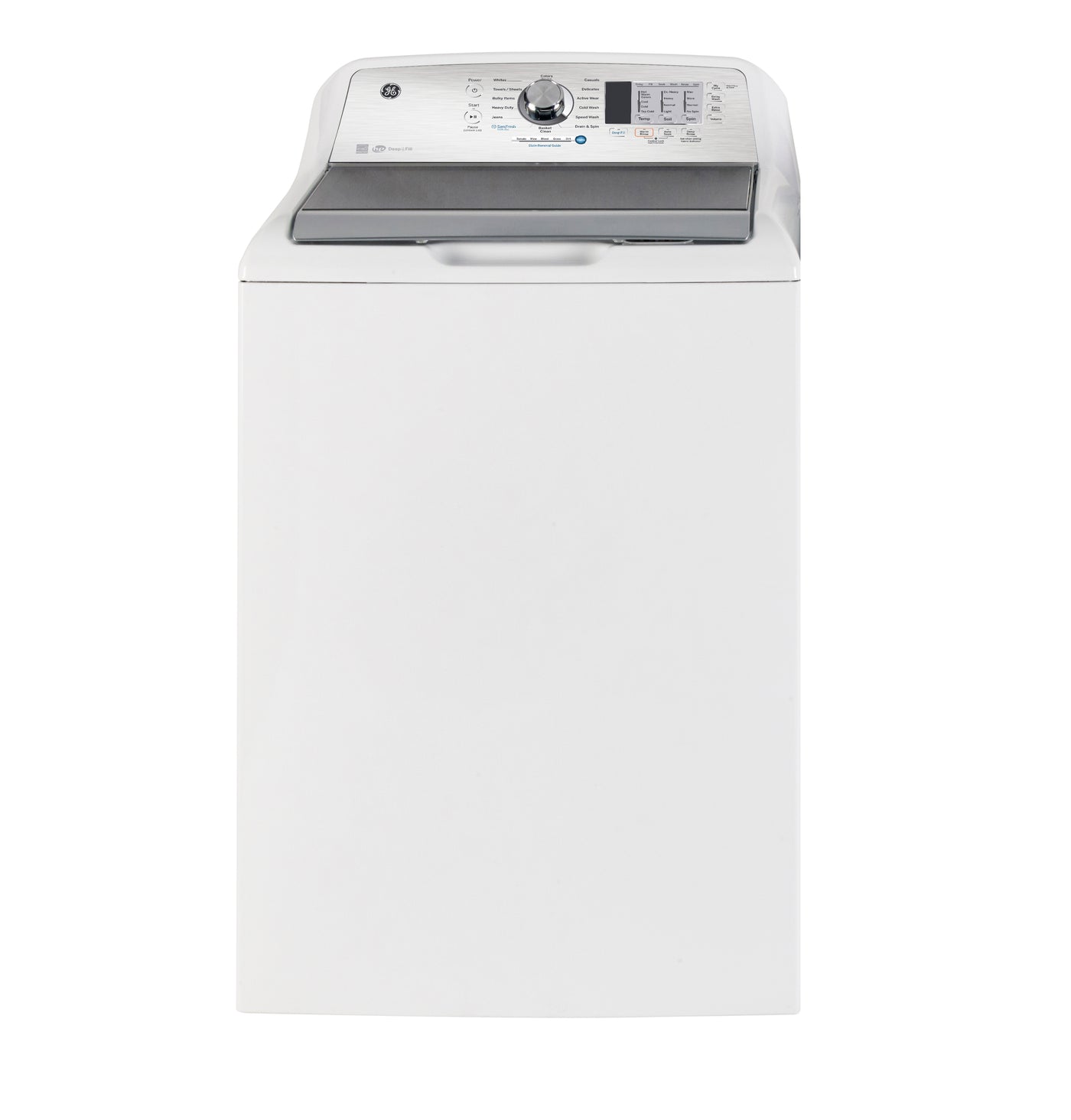 GE White Top-Load Washer (5.3 Cu. Ft.) - GTW680BMRWS