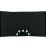 GE Stainless Steel 36" Electric Cooktop - JP3036SLSS