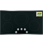 GE Stainless Steel 36" Electric Cooktop - JP3036SLSS