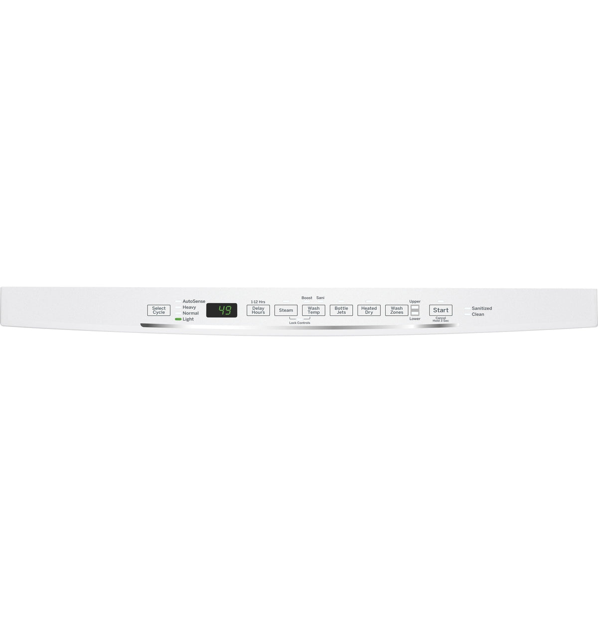 GE White 24" Dishwasher- GDT655SGJWW