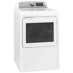 GE White Front Load-Matching Dryer (7.4 Cu.Ft) - GTD84ECMNWS