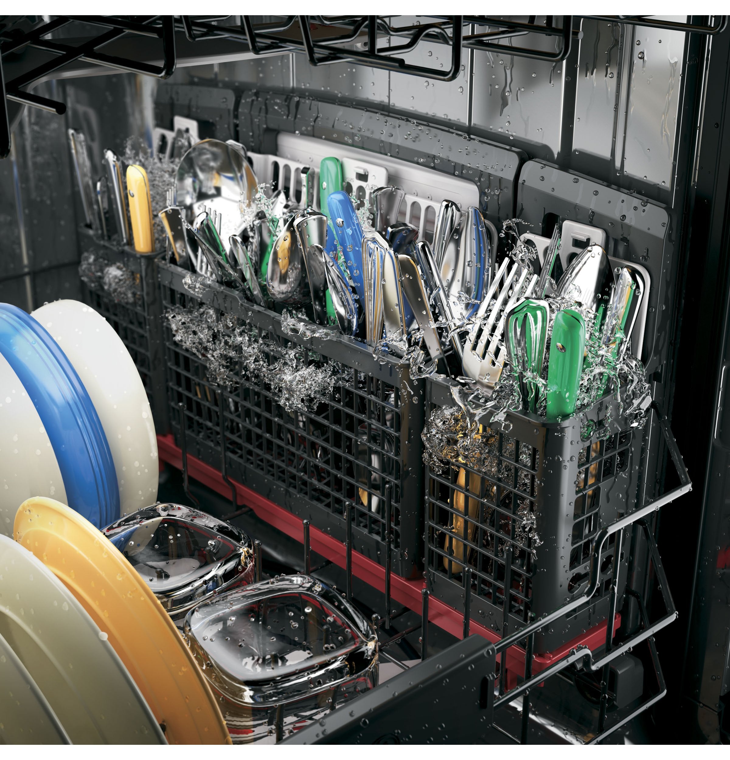 GE Profile series Slate 24" Dishwasher- PDT845SMJES
