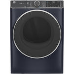 GE Sapphire Blue Smart Front Load Electric Dryer with Steam and Sanitize Cycle (7.8 Cu. Ft.) - GFD85ESMNRS