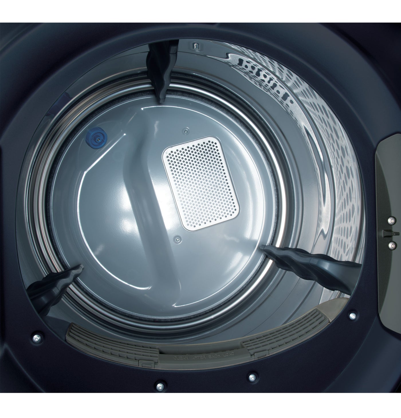 GE Sapphire Blue Smart Front Load Electric Dryer with Steam and Sanitize Cycle (7.8 Cu. Ft.) - GFD85ESMNRS