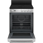 GE 24" Stainless Steel Freestanding Electric Range (2.9 Cu. Ft.) - JCAS640RMSS