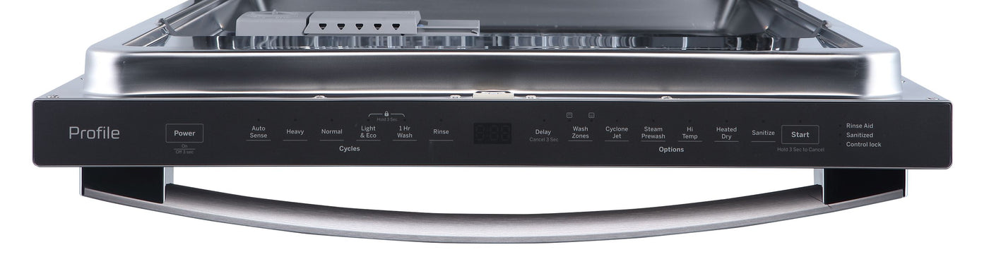 GE Profile Fingerprint Resistant Stainless Steel 24" Built-In Top Control Dishwasher - PBT865SSPFS