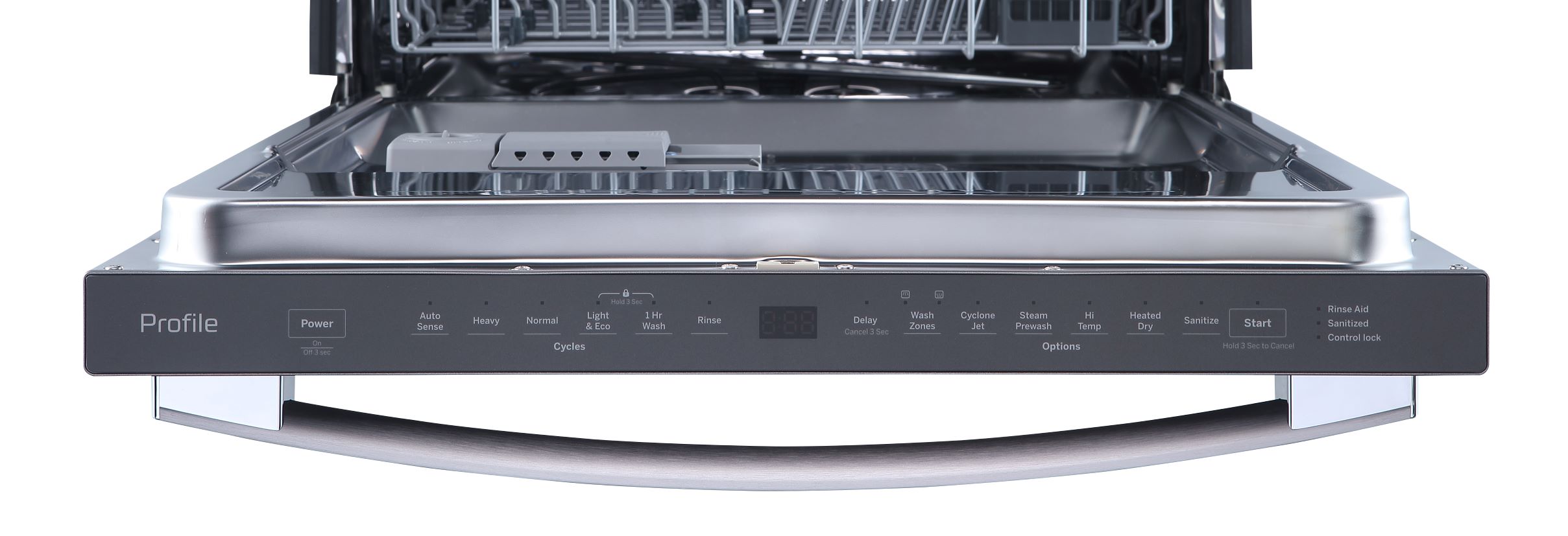 GE Profile Slate 24" Built-In Top Control Dishwasher - PBT865SMPES