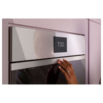 Café Platinum Glass 30in Smart Convection Double Wall Oven (10.0 Cu Ft)- CTD90DM2NS5