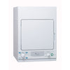 GE White Electric Dryer (3.6 Cu. Ft.) - PCKS443EBWW