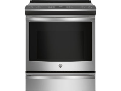 GE Profile Stainless Steel 30" Slide-In Induction Range (5.3 Cu. Ft.) - PCHS920YMFS