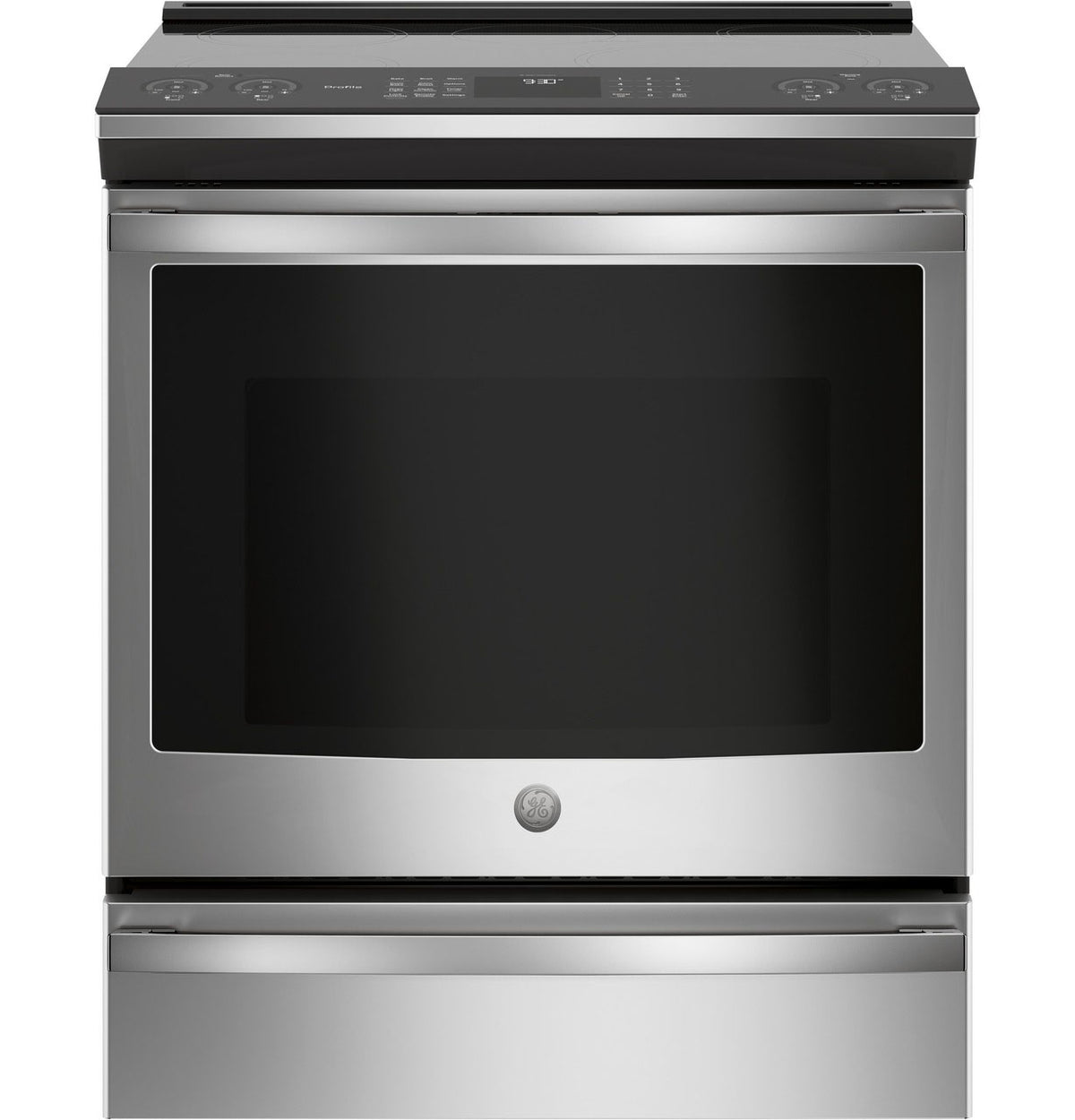 GE Profile Stainless Steel 30" SlideIn Induction Range (5.3 Cu. Ft