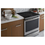 GE Profile Stainless Steel 30" Slide-In Induction Range (5.3 Cu. Ft.) - PCHS920YMFS